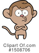 Monkey Clipart #1508706 by lineartestpilot
