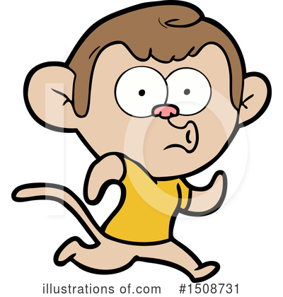 Royalty-Free (RF) Monkey Clipart Illustration by lineartestpilot - Stock Sample #1508731