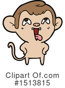 Monkey Clipart #1513815 by lineartestpilot