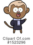 Monkey Clipart #1523296 by lineartestpilot