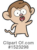 Monkey Clipart #1523298 by lineartestpilot