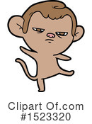 Monkey Clipart #1523320 by lineartestpilot
