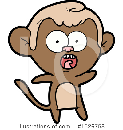 Royalty-Free (RF) Monkey Clipart Illustration by lineartestpilot - Stock Sample #1526758