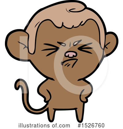 Royalty-Free (RF) Monkey Clipart Illustration by lineartestpilot - Stock Sample #1526760