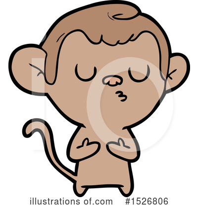Royalty-Free (RF) Monkey Clipart Illustration by lineartestpilot - Stock Sample #1526806