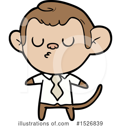 Royalty-Free (RF) Monkey Clipart Illustration by lineartestpilot - Stock Sample #1526839