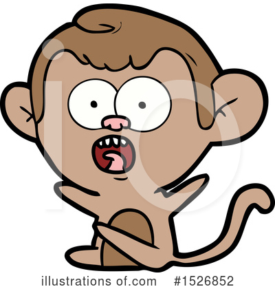 Royalty-Free (RF) Monkey Clipart Illustration by lineartestpilot - Stock Sample #1526852