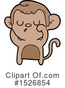 Monkey Clipart #1526854 by lineartestpilot