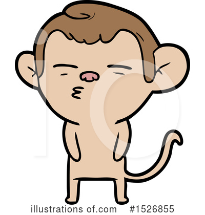 Royalty-Free (RF) Monkey Clipart Illustration by lineartestpilot - Stock Sample #1526855