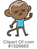 Monkey Clipart #1526863 by lineartestpilot