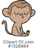 Monkey Clipart #1526864 by lineartestpilot