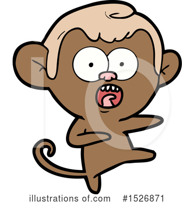 Royalty-Free (RF) Monkey Clipart Illustration by lineartestpilot - Stock Sample #1526871