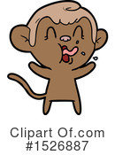 Monkey Clipart #1526887 by lineartestpilot