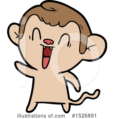 Royalty-Free (RF) Monkey Clipart Illustration by lineartestpilot - Stock Sample #1526891