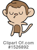 Monkey Clipart #1526892 by lineartestpilot