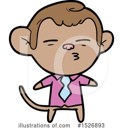 Royalty-Free (RF) Monkey Clipart Illustration by lineartestpilot - Stock Sample #1526893