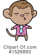 Monkey Clipart #1526893 by lineartestpilot