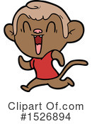 Monkey Clipart #1526894 by lineartestpilot