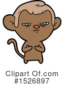 Monkey Clipart #1526897 by lineartestpilot