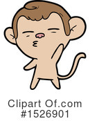 Monkey Clipart #1526901 by lineartestpilot