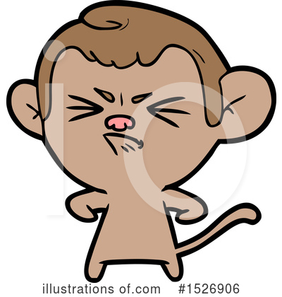 Royalty-Free (RF) Monkey Clipart Illustration by lineartestpilot - Stock Sample #1526906