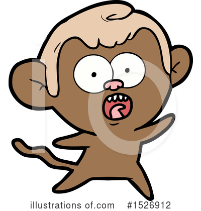 Royalty-Free (RF) Monkey Clipart Illustration by lineartestpilot - Stock Sample #1526912