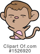 Monkey Clipart #1526920 by lineartestpilot