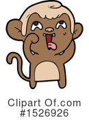 Monkey Clipart #1526926 by lineartestpilot