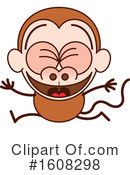 Monkey Clipart #1608298 by Zooco