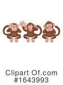 Monkey Clipart #1643993 by AtStockIllustration