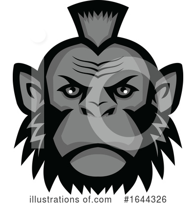 Gorilla Clipart #1644326 by patrimonio