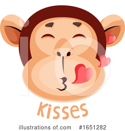 Royalty-Free (RF) Monkey Clipart Illustration by Morphart Creations - Stock Sample #1651282