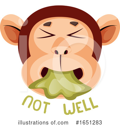 Royalty-Free (RF) Monkey Clipart Illustration by Morphart Creations - Stock Sample #1651283