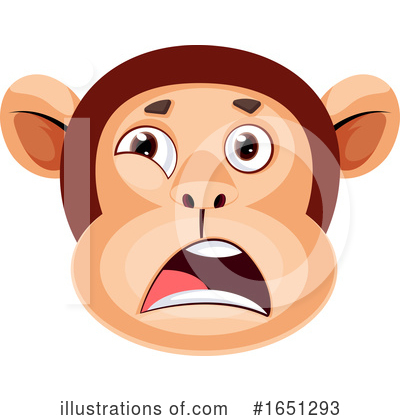 Royalty-Free (RF) Monkey Clipart Illustration by Morphart Creations - Stock Sample #1651293
