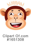 Monkey Clipart #1651308 by Morphart Creations