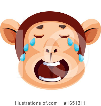 Royalty-Free (RF) Monkey Clipart Illustration by Morphart Creations - Stock Sample #1651311