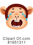 Monkey Clipart #1651311 by Morphart Creations