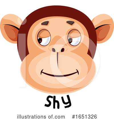 Royalty-Free (RF) Monkey Clipart Illustration by Morphart Creations - Stock Sample #1651326