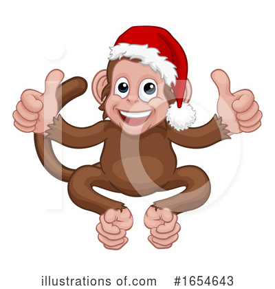 Royalty-Free (RF) Monkey Clipart Illustration by AtStockIllustration - Stock Sample #1654643