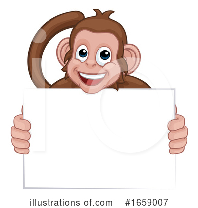 Royalty-Free (RF) Monkey Clipart Illustration by AtStockIllustration - Stock Sample #1659007