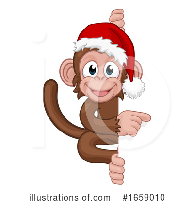 Royalty-Free (RF) Monkey Clipart Illustration by AtStockIllustration - Stock Sample #1659010