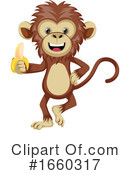 Monkey Clipart #1660317 by Morphart Creations