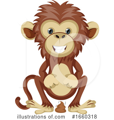 Monkey Clipart #1660318 by Morphart Creations