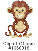 Monkey Clipart #1660318 by Morphart Creations