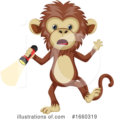 Royalty-Free (RF) Monkey Clipart Illustration by Morphart Creations - Stock Sample #1660319