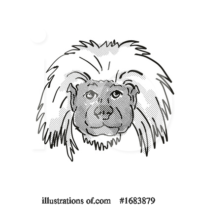 Royalty-Free (RF) Monkey Clipart Illustration by patrimonio - Stock Sample #1683879