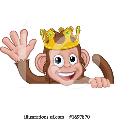 Royalty-Free (RF) Monkey Clipart Illustration by AtStockIllustration - Stock Sample #1697870