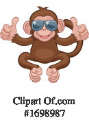 Monkey Clipart #1698987 by AtStockIllustration