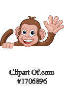 Monkey Clipart #1706896 by AtStockIllustration