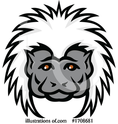 Royalty-Free (RF) Monkey Clipart Illustration by patrimonio - Stock Sample #1708681